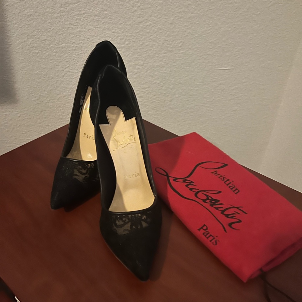 Christian Louboutin Lace Heels